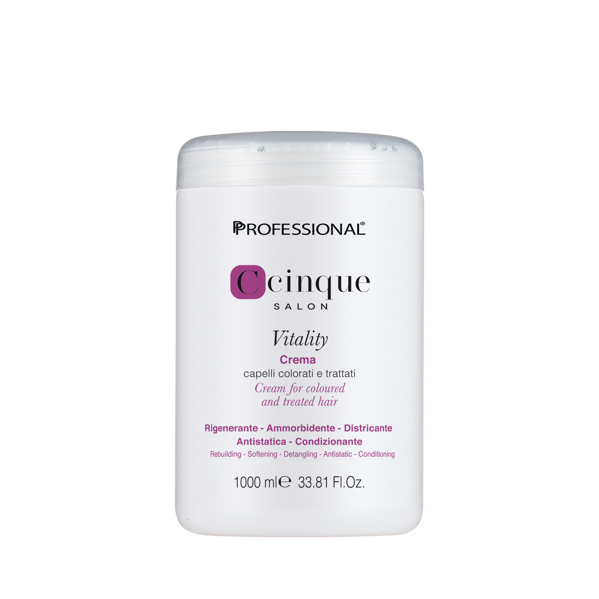 PROFESSIONAL C CINQUE VITALITY CREMA CAPELLI COLORATI 1000ML