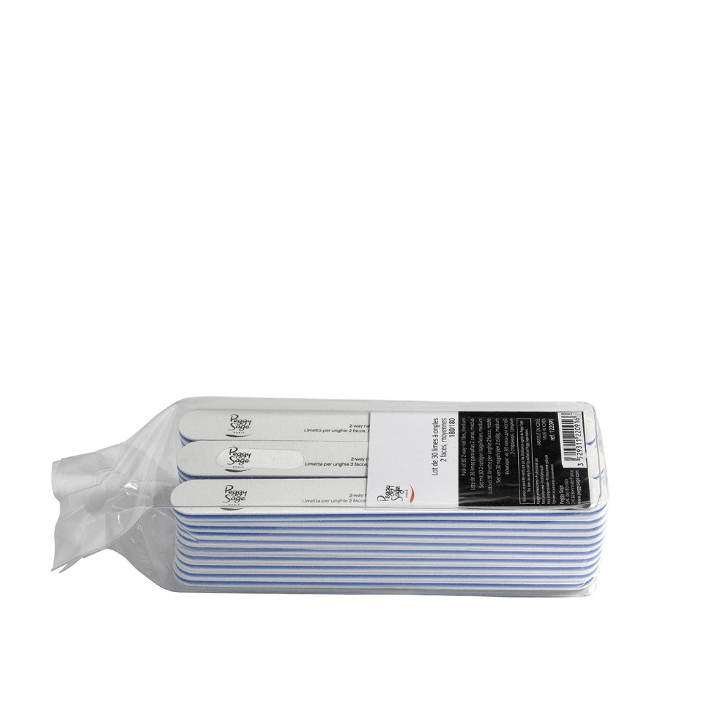 PEGGY SAGE 122091 LOTTO 30 LIMETTE 2 FACCE 180/180, BIANCO