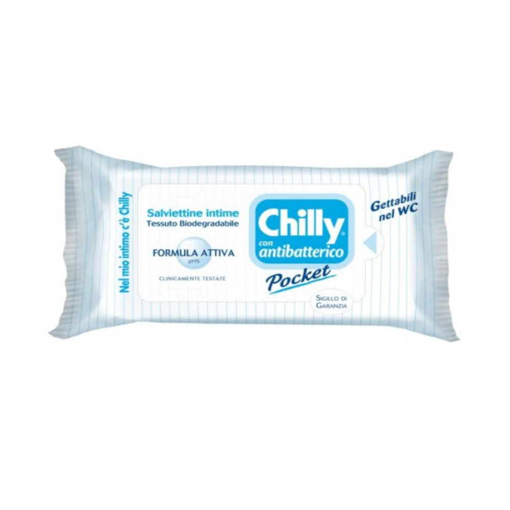 CHILLY SALVIETTINE INTIME CON ANTIBATTERICO CONF. 12PZ