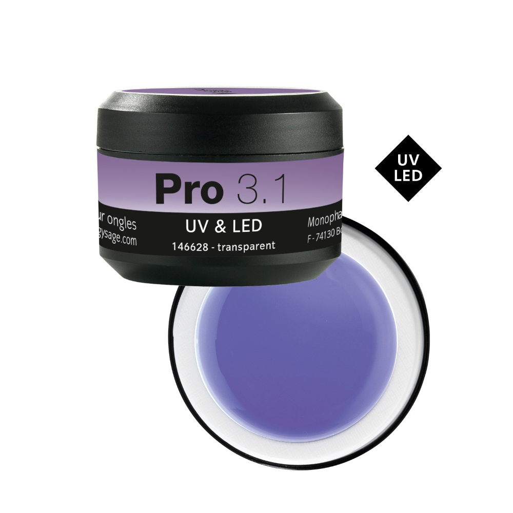 PEGGY SAGE 146628 PRO 3.1 GEL MONOFASE UV&LED 50GR TRASPARENTE