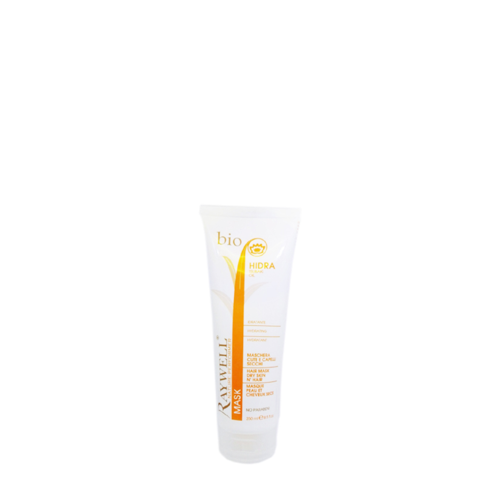 RAYWELL BIO HIDRA MASCHERA CUTE E CAPELLI SECCHI 250ML RR346