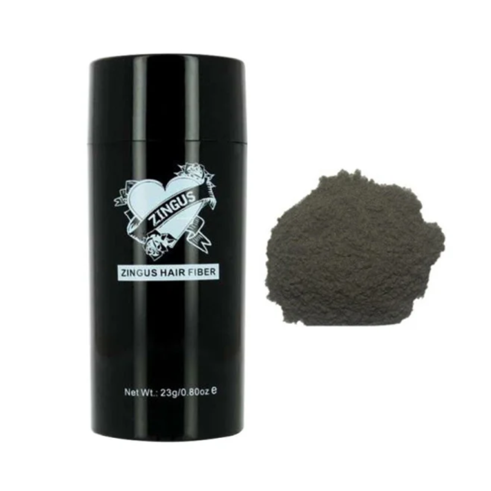 ZINGUS HAIR FIBER POLVERE MICROFIBRA KERATINA 23GR GREY