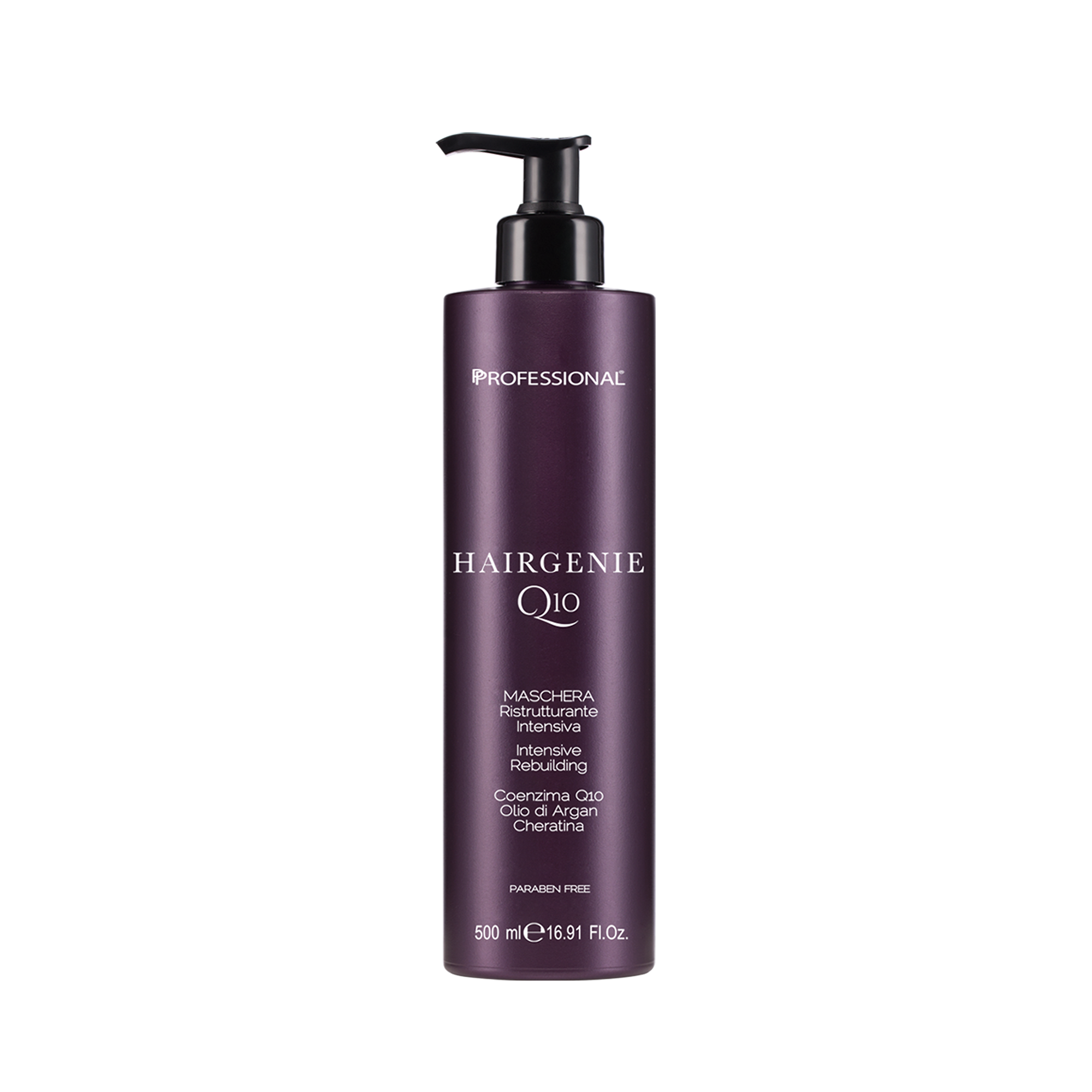 PROFESSIONAL HAIRGENIE Q10 MASCHERA RISTRUTTURANTE 500ML
