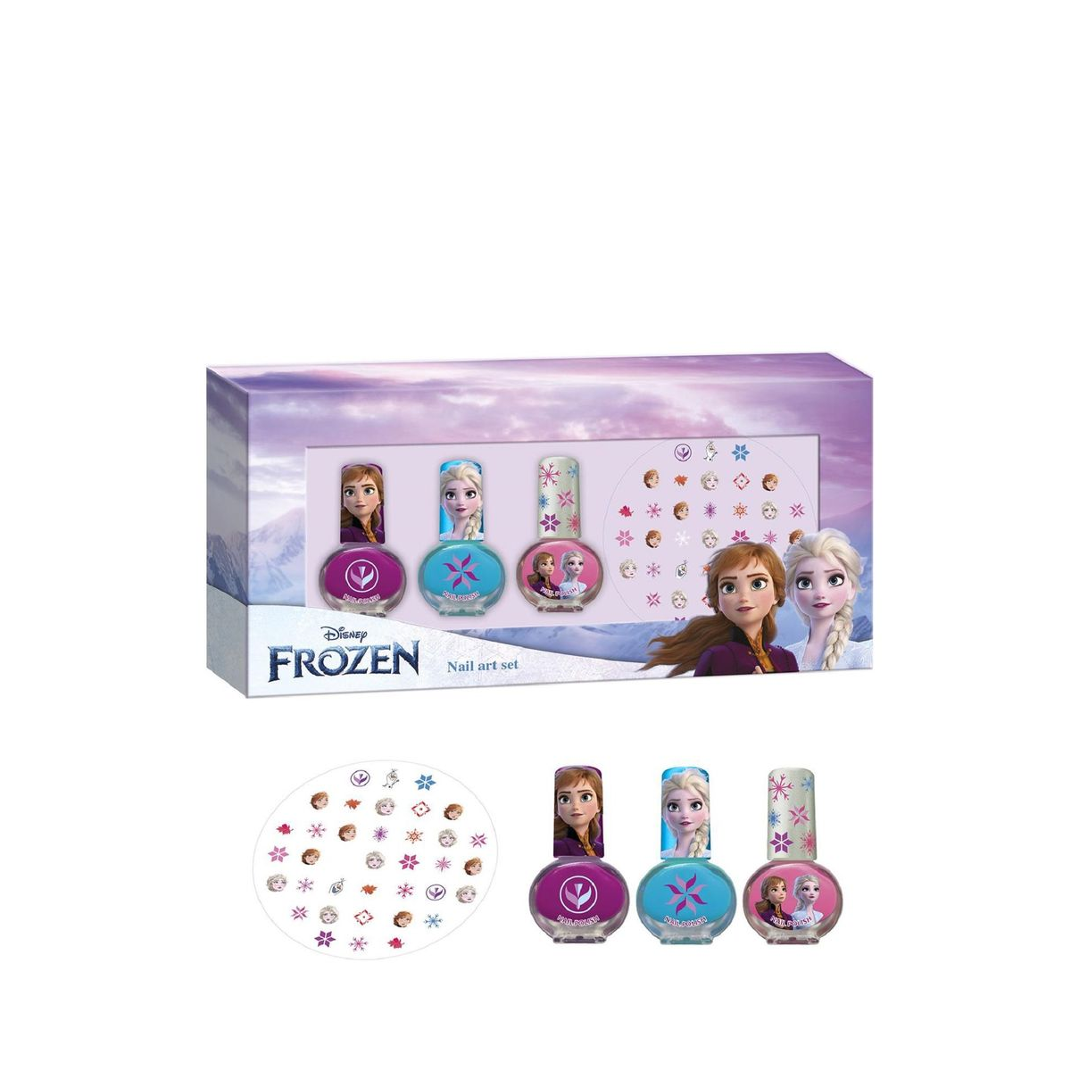 DISNEY FROZEN CONF. SMALTO UNGHIE+DECORAZIONI LN1697