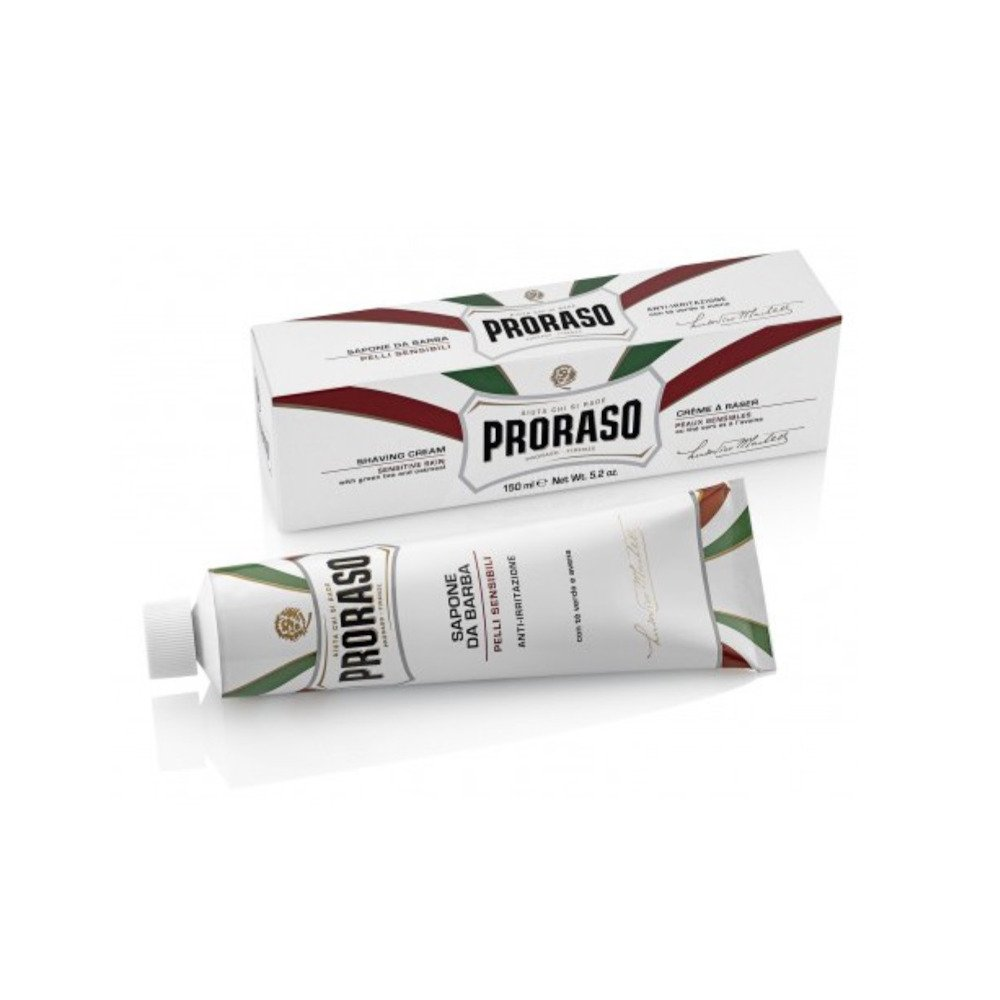 PRORASO SAPONE DA BARBA TUBO ANTI IRRITAZIONE 150ML BIANCO