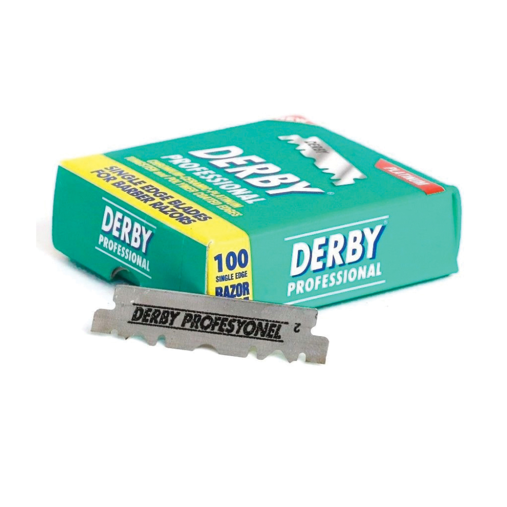 DERBY PROFESSIONAL MEZZA LAMA PER RASOIO CONF.100PZ 42174
