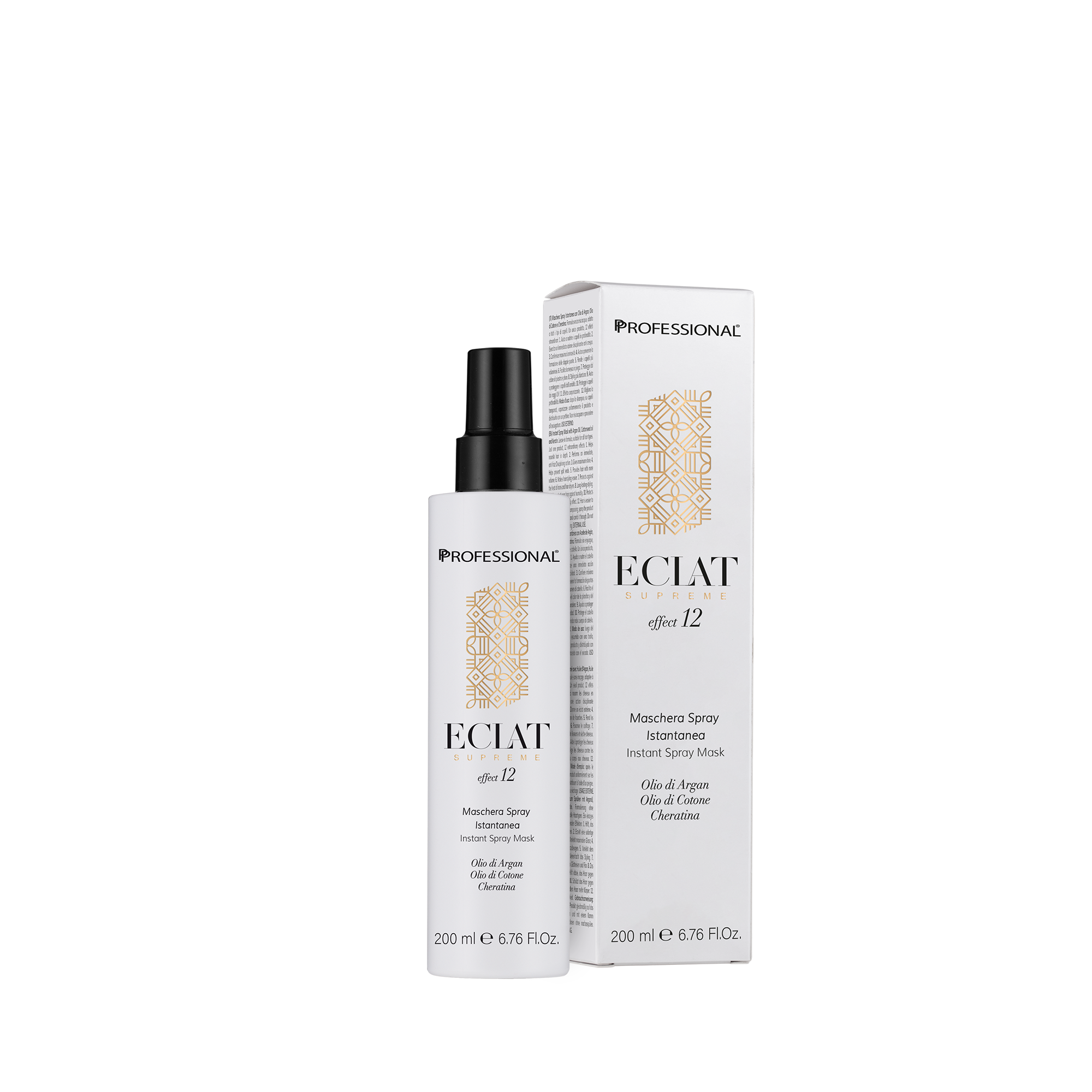 PROFESSIONAL ECLAT ARGAN 12 EFFECT MASCHERA SPRAY ISTANTANEA 200ML