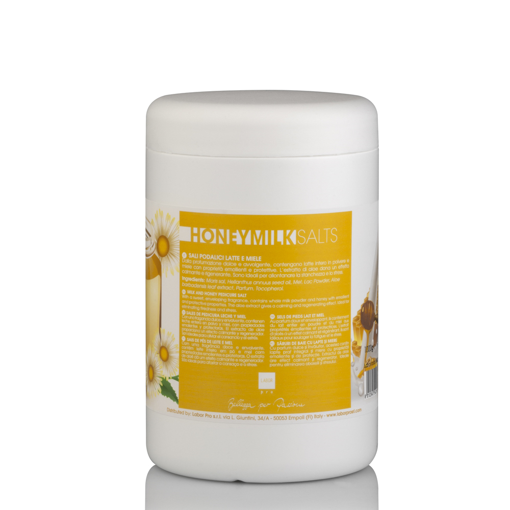 LABOR SALI DA BAGNO PROFUMATI AL LATTE E MIELE 1000GR H042