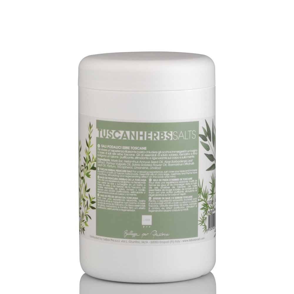 LABOR SALI DA BAGNO PROFUMATI ALLE ERBE TOSCANE 1000GR H043
