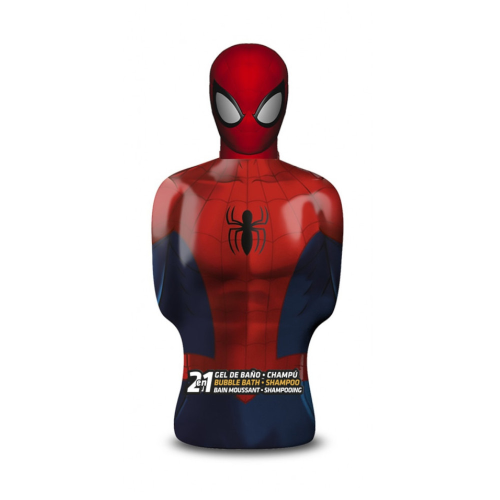 MARVEL SPIDERMAN BUSTO 3D 2IN1 DOCCIA SHAMPOO 350ML LN2535