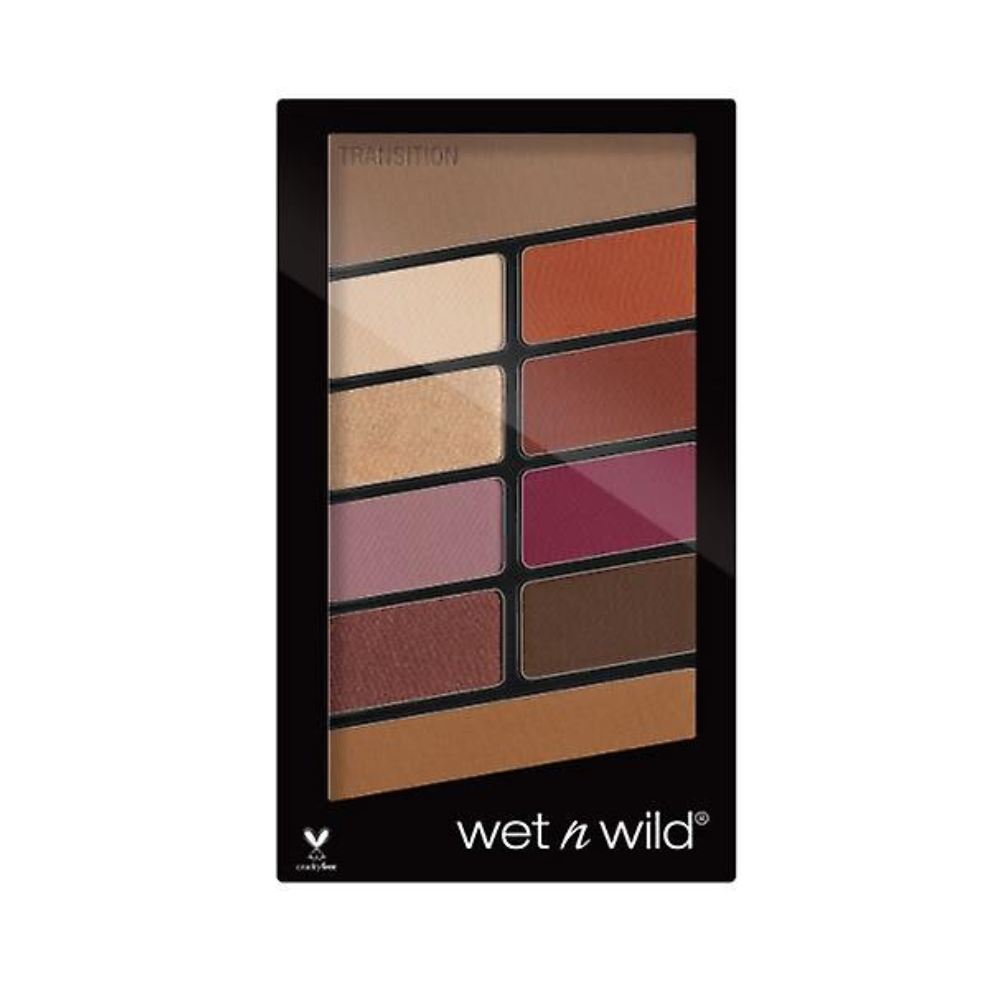 WET N WILD OMBRETTO 10 COLORI ROSE IN THE AIR E758
