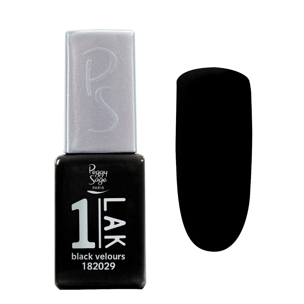 PEGGY SAGE 182029 SMALTO SEMIPERMANENTE 1-LAK BLACK VELOURS