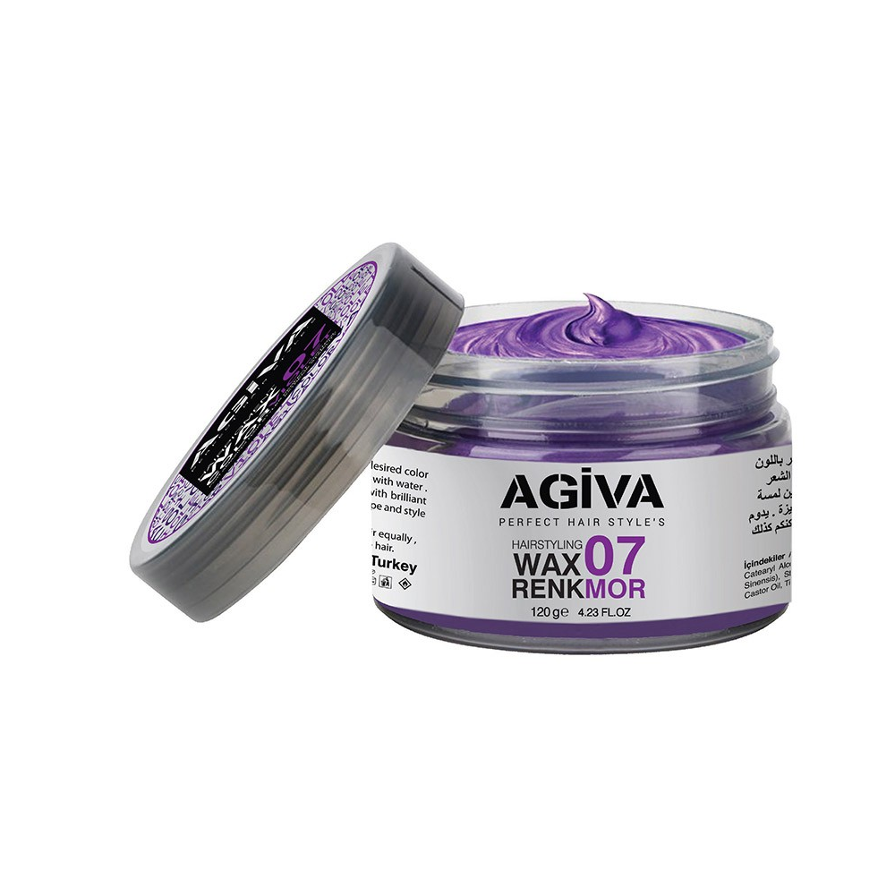 AGIVA 2598 STYLING COLOR WAX 07 VIOLET 120GR