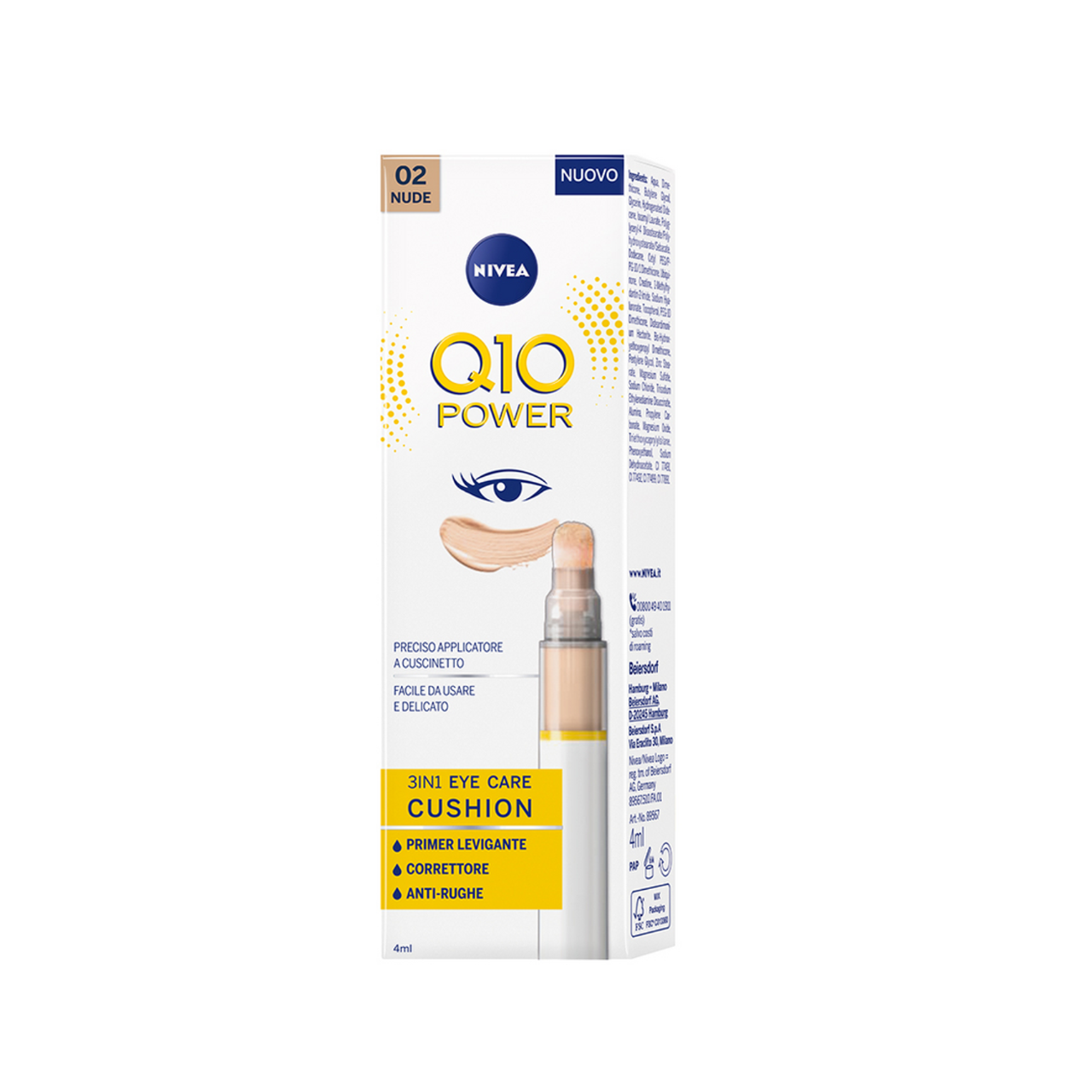 NIVEA CREMA VISO Q10 CUSHION 3IN1 DARK 02 15ML