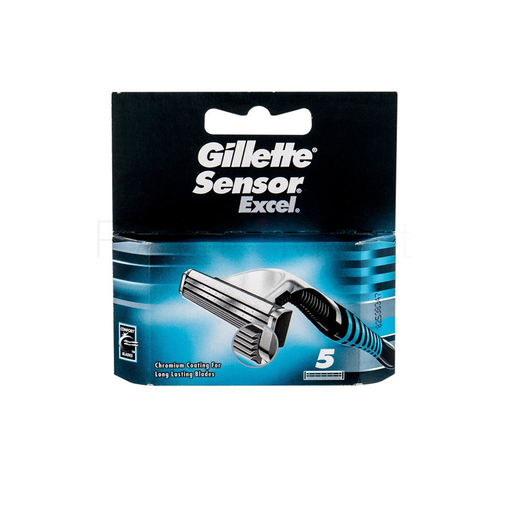 GILLETTE SENSOR EXCEL RICAMBIO LAME CONF. 5PZ