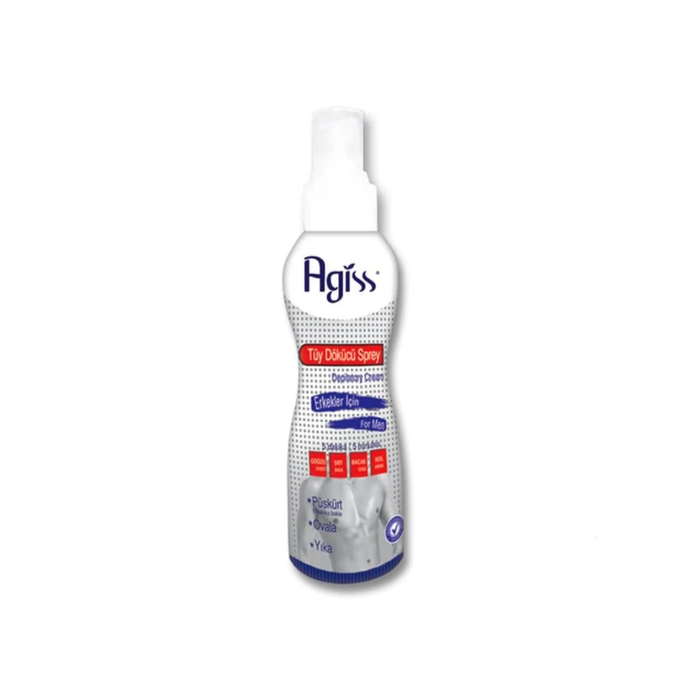 -AGIVA AGISS DEPILATORY CREAM SPRAY UOMO 175ML 2303