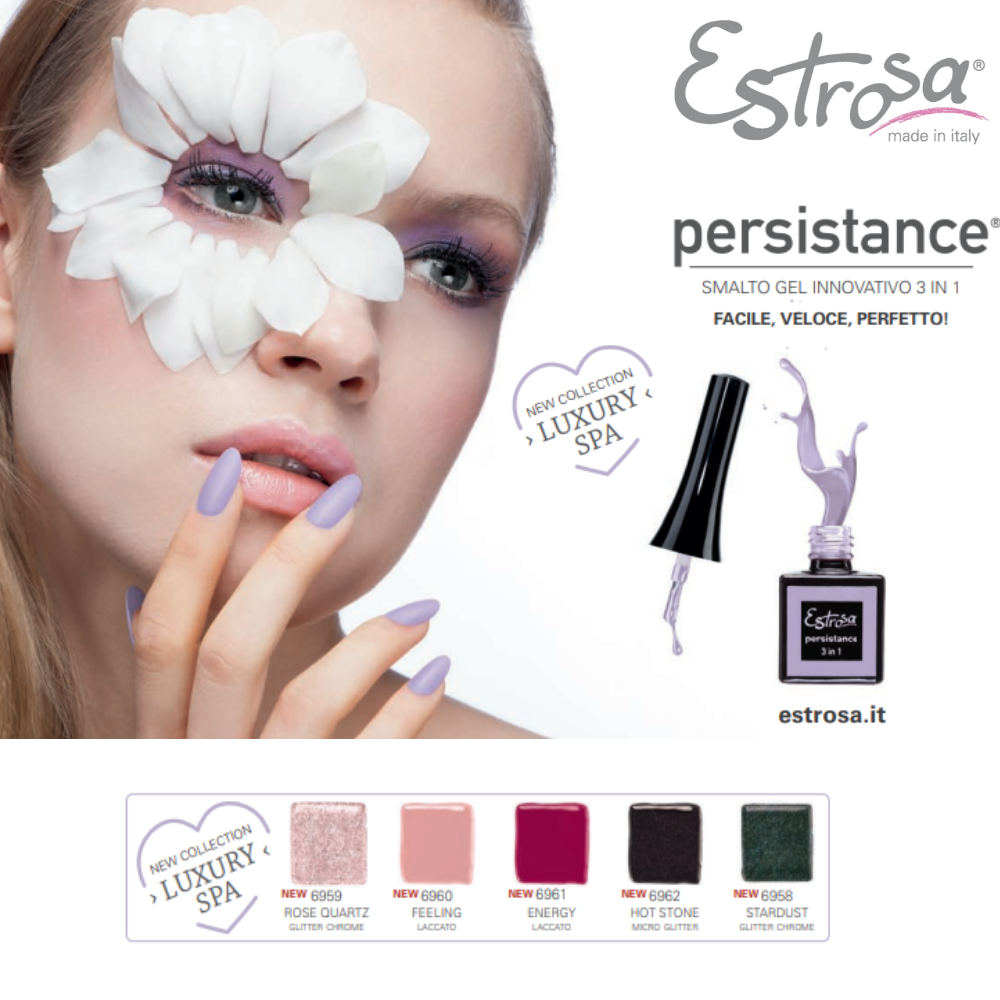 ESTROSA PERSISTANCE SMALTO GEL 3IN1 8ML