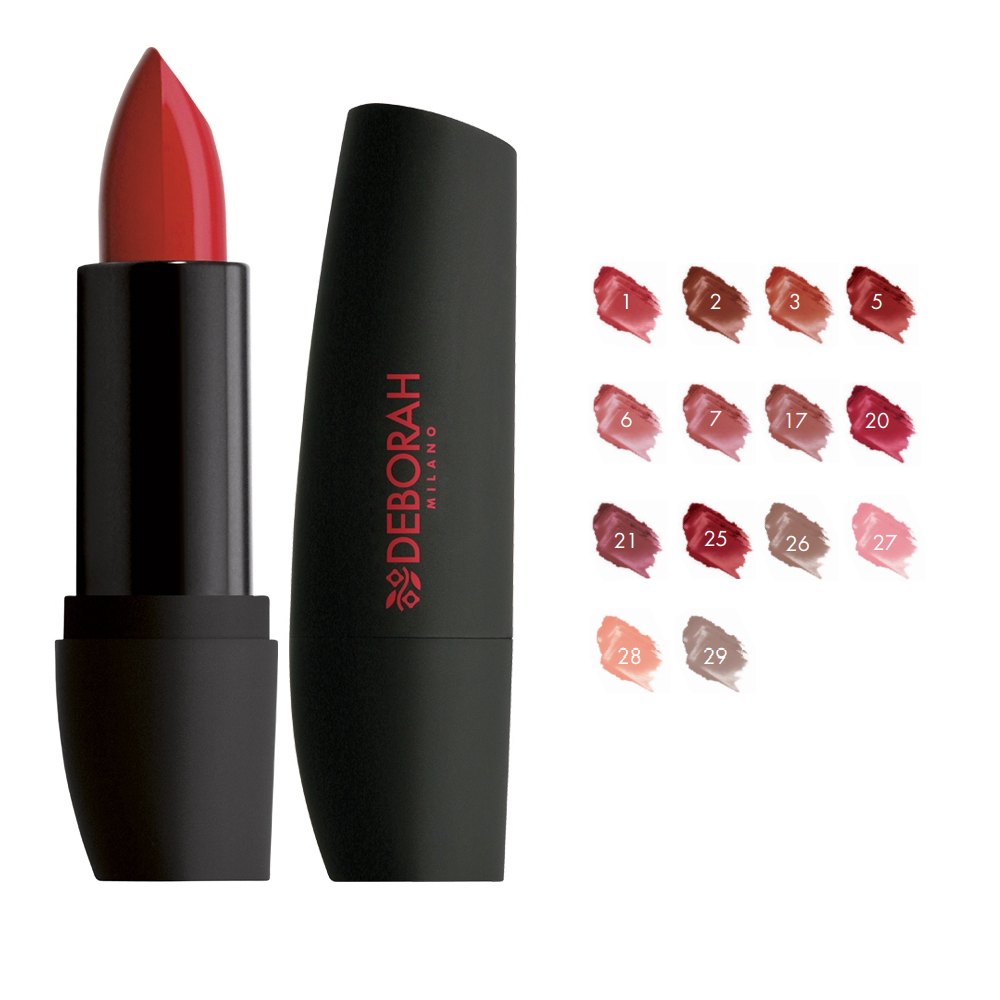 -DEBORAH ATOMIC RED MAT ROSSETTO