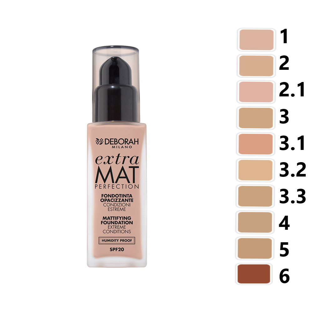 DEBORAH EXTRA MAT PERFECTION FONDOTINTA 30ML