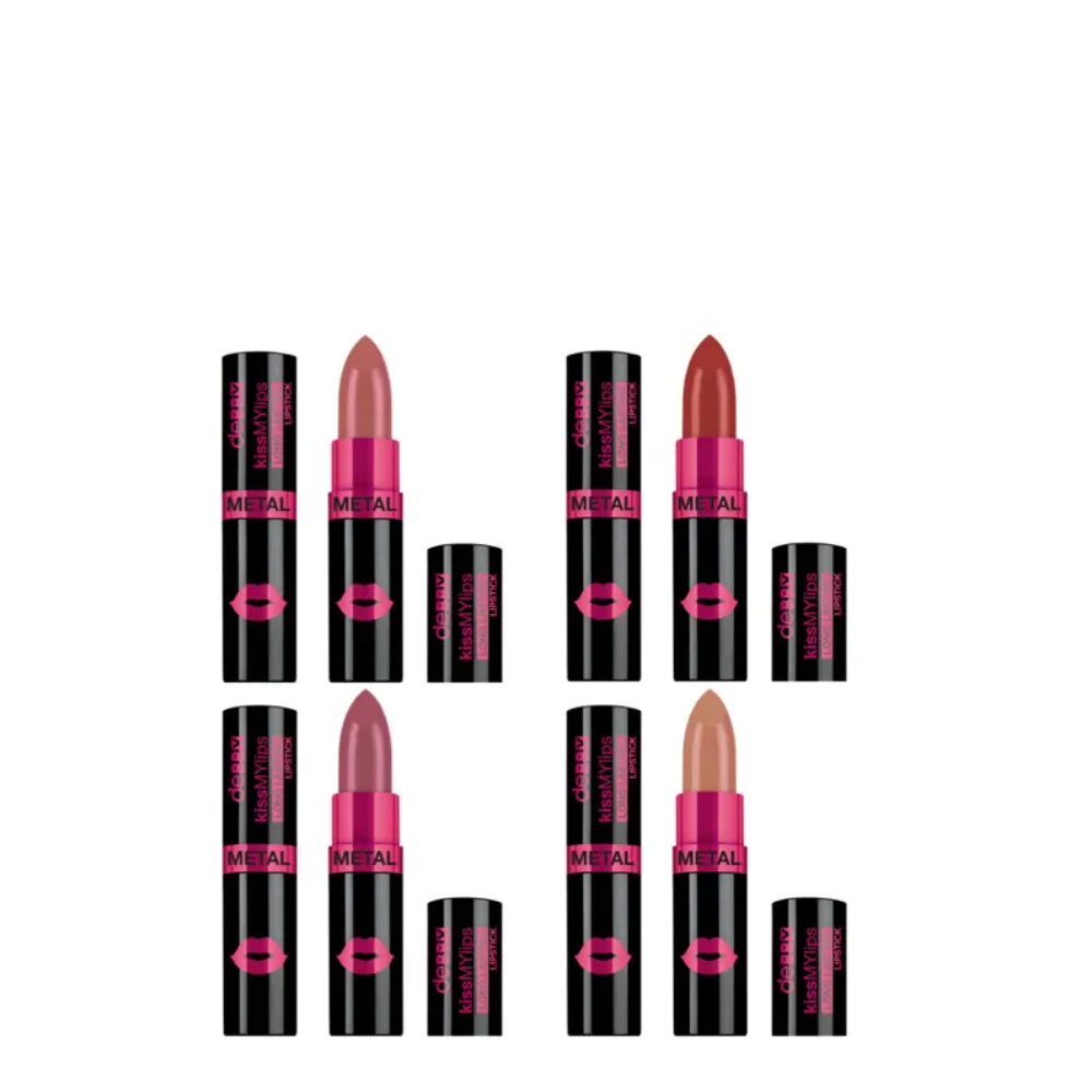 -DEBBY KISS MY LIPS LONG LASTING METAL ROSSETTO