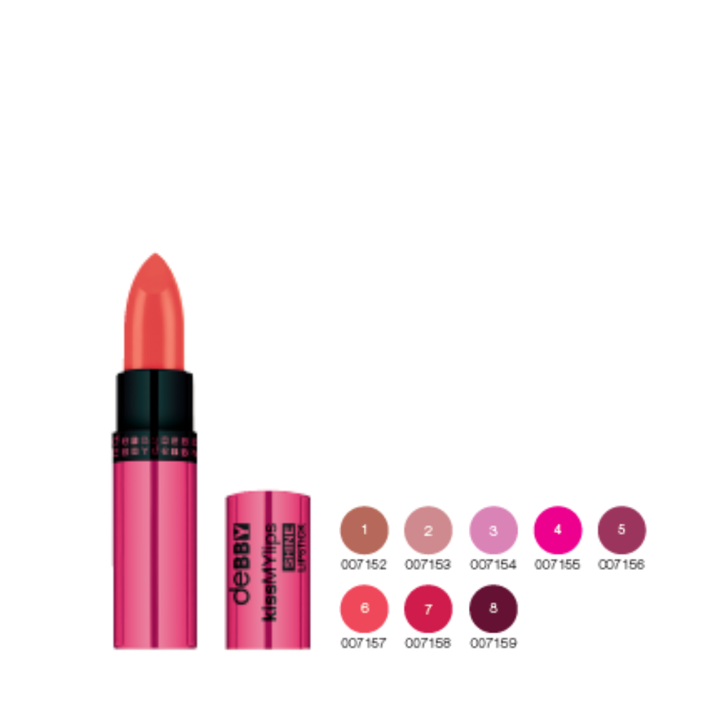 -DEBBY KISS MY LIPS SHINE ROSSETTO