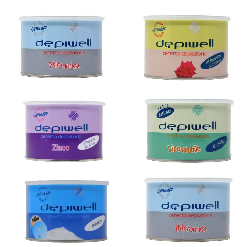 DEPIWELL CERA VASO DEPILATORIA LIPOSOLUBILE 400ML