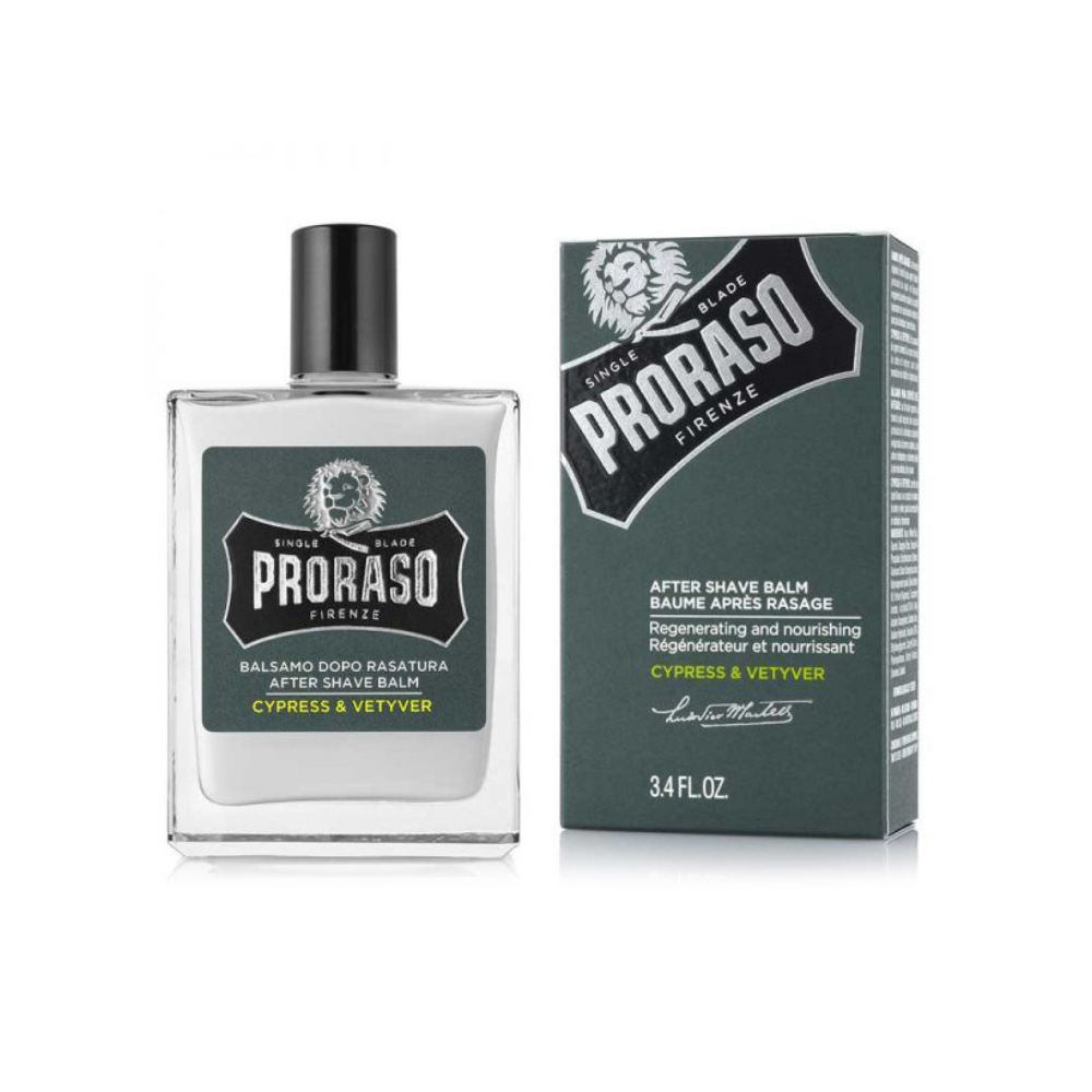 PRORASO BALSAMO DOPO RASATURA CYPRESS & VETYVER 100ML VERDE