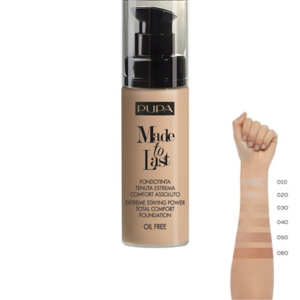 PUPA MADE TO LAST FONDOTINTA FLUIDO 30ML