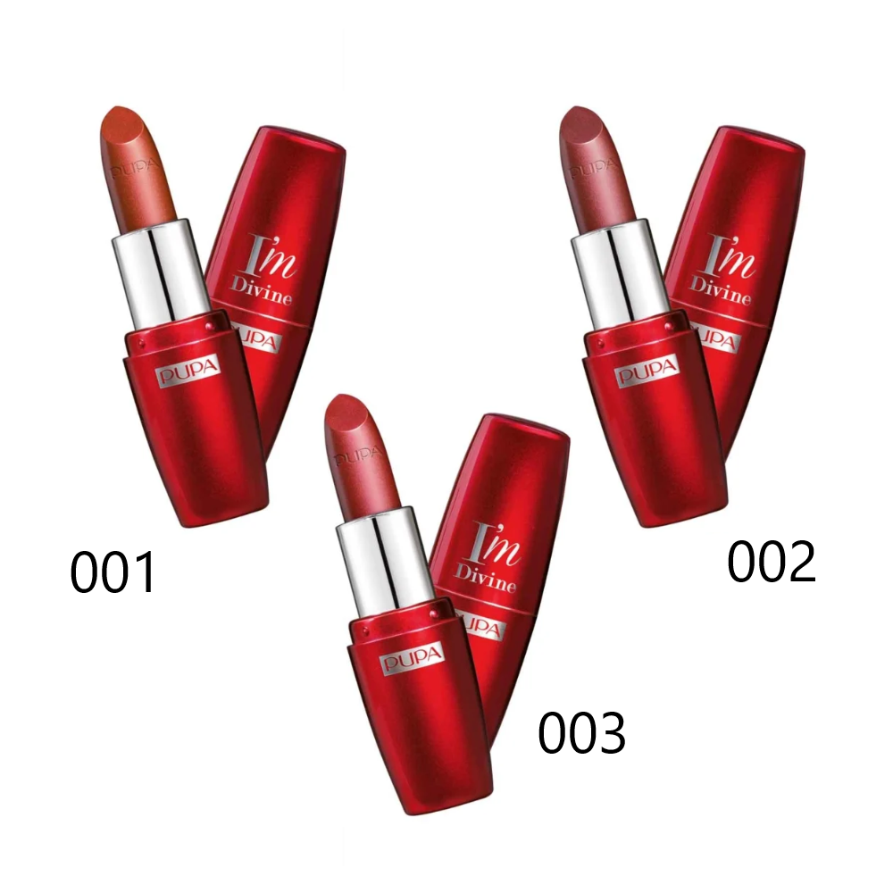 -PUPA I'M DIVINE LIPSTICK ROSSETTO METALLICO
