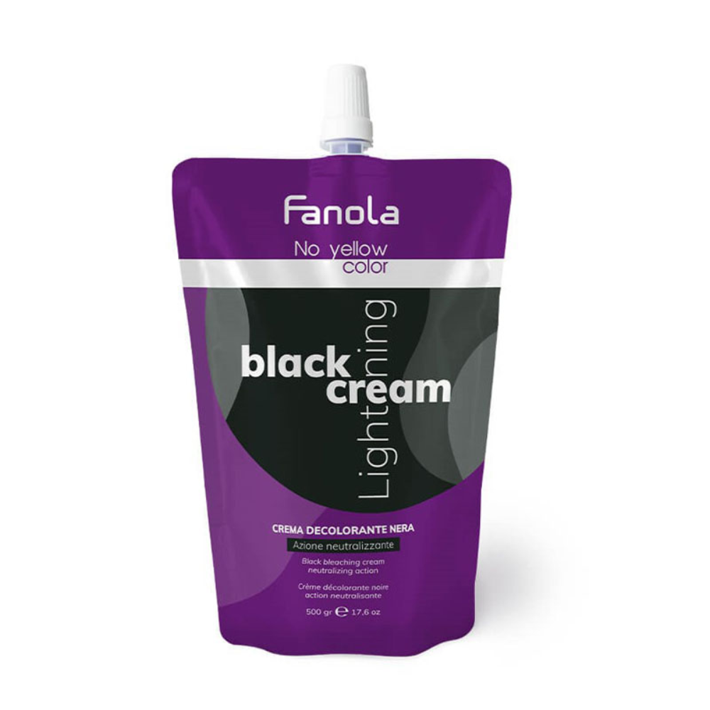 FANOLA NO YELLOW BLACK CREAM DECOLORANTE NERO 500ML