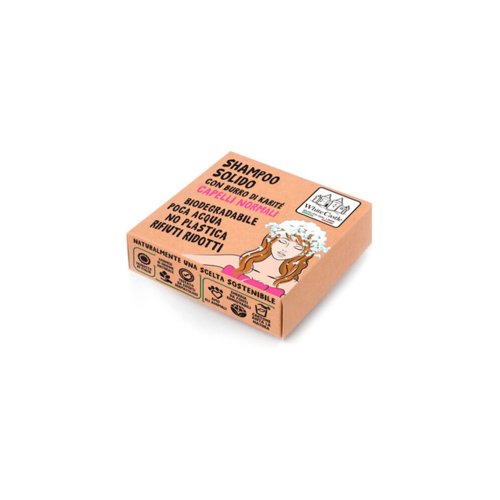 WHITE CASTLE SHAMPOO SOLIDO CAPELLI NORMALI 80G 901030