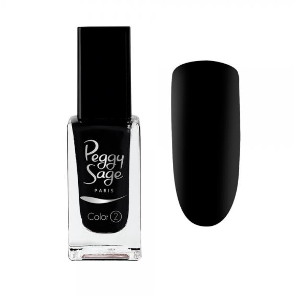 PEGGY SAGE 109026 SMALTO PER UNGHIE HIGH COLOR BLACK VELOURS