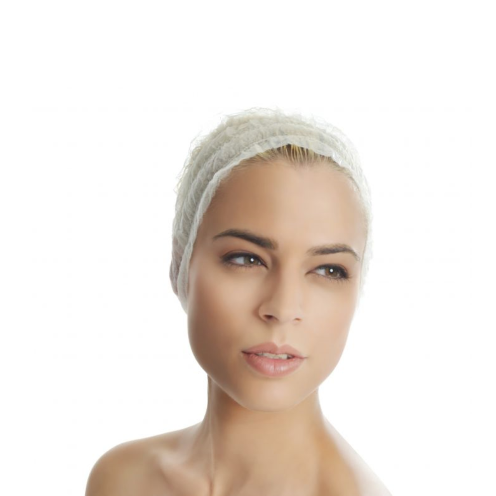 LABOR FASCIA MONOUSO IN TNT PER CAPELLI CONF. 100PZ H002/B