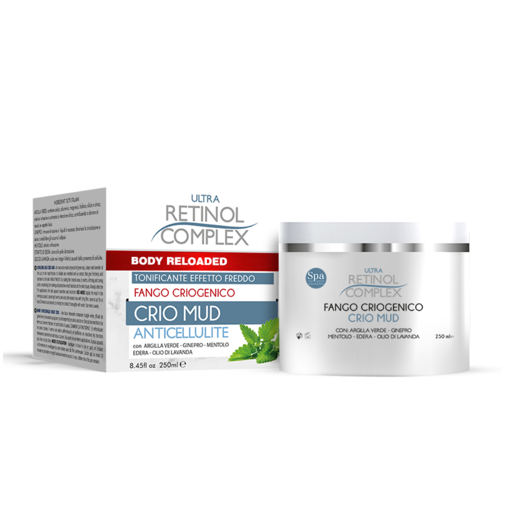 RETINOL COMPLEX FANGO CRIOGENICO CRIO MUD ANTICELLULITE 250ML 322