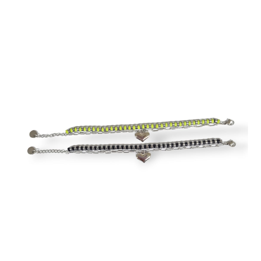 VANITA BRACCIALE IN ACCIAO COLORATO AC643
