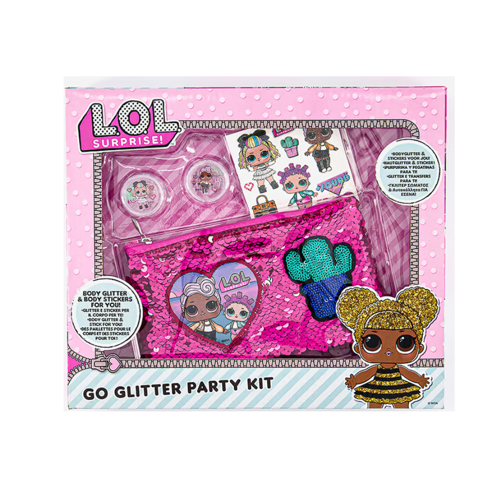 LE LOL GO GLITTER PARTY KIT LDD07000
