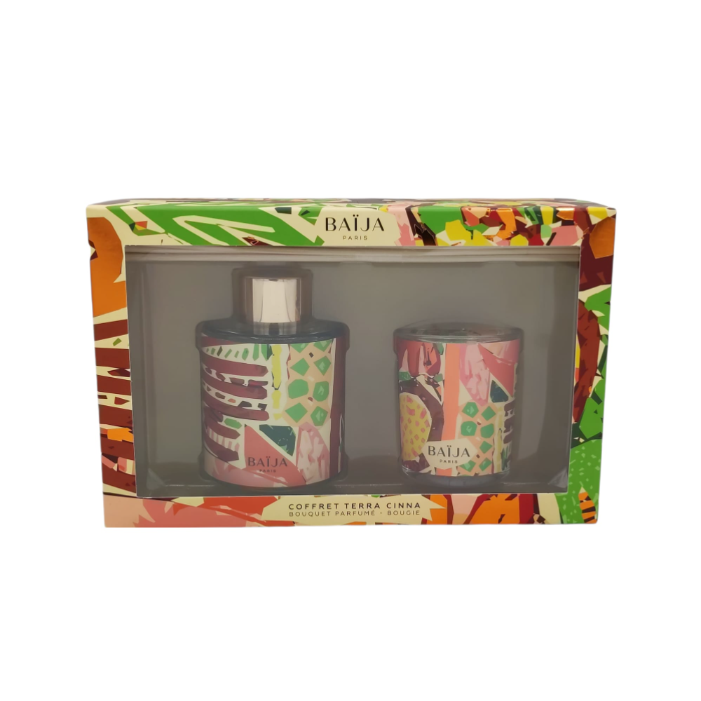 BAIJA TERRA CINNA CONF. PROFUMO AMBIENTE 120ML+CANDELA