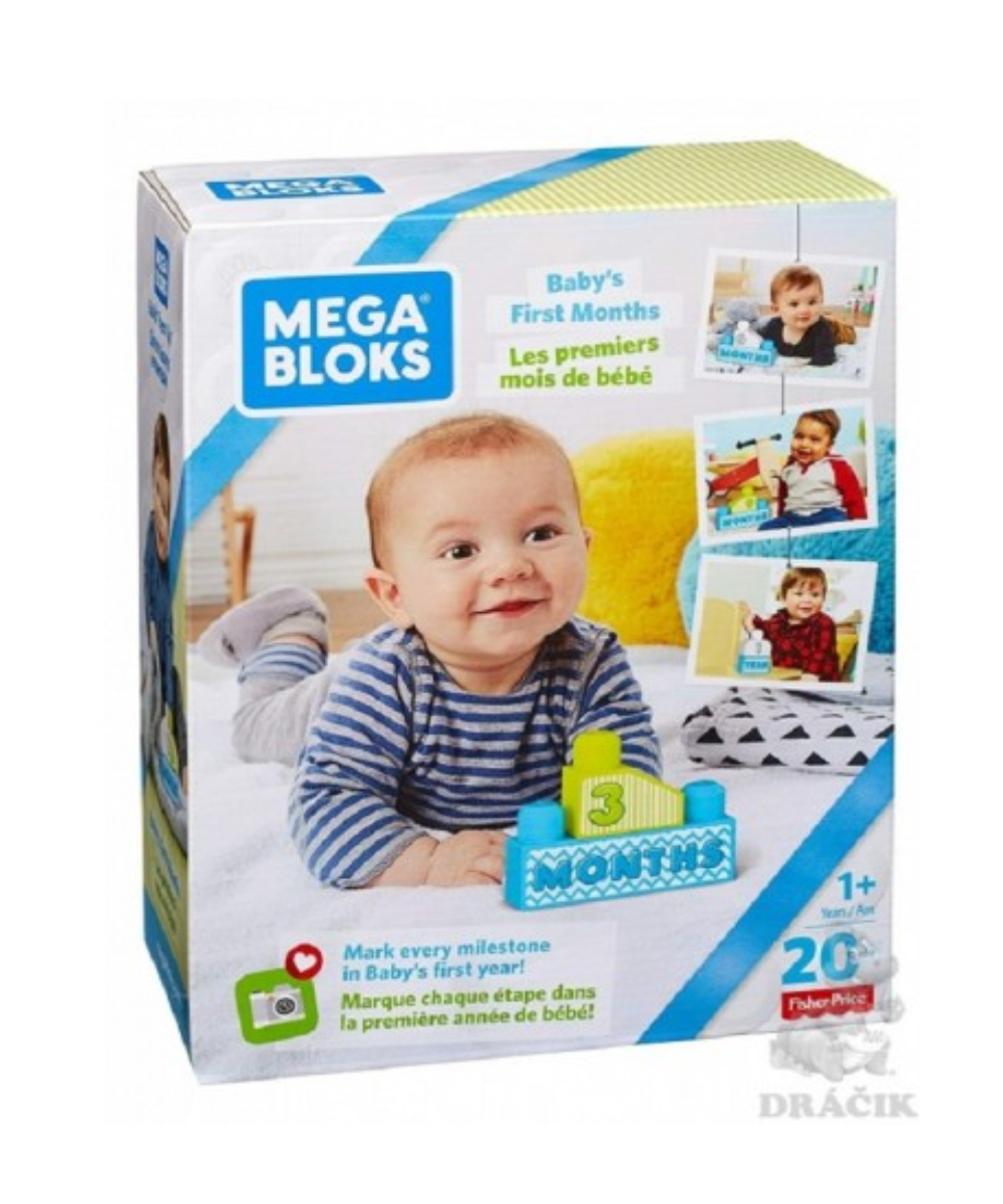 NC MEGA BLOCK COSTRUZIONI 20 PEZZI MAXI AZZURRO