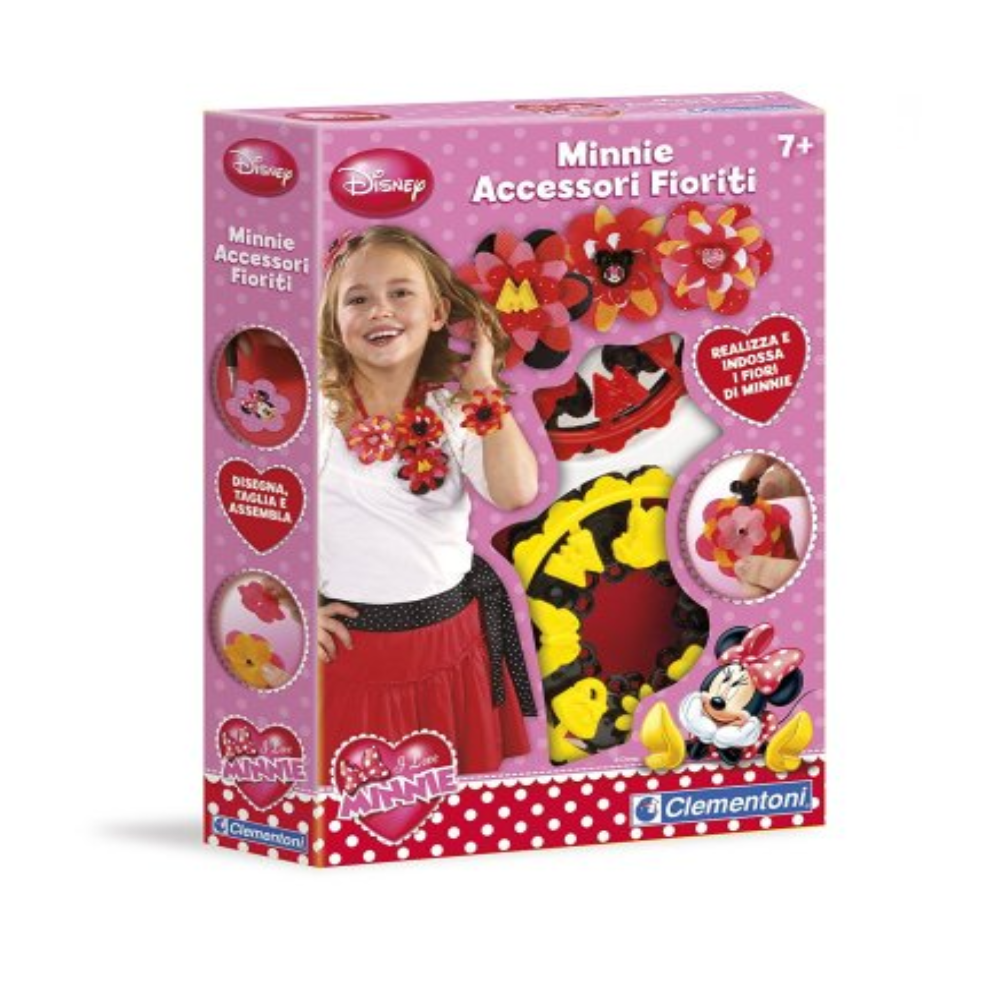 LE DISNEY MINNIE ACCESSORI FIORITI 15870