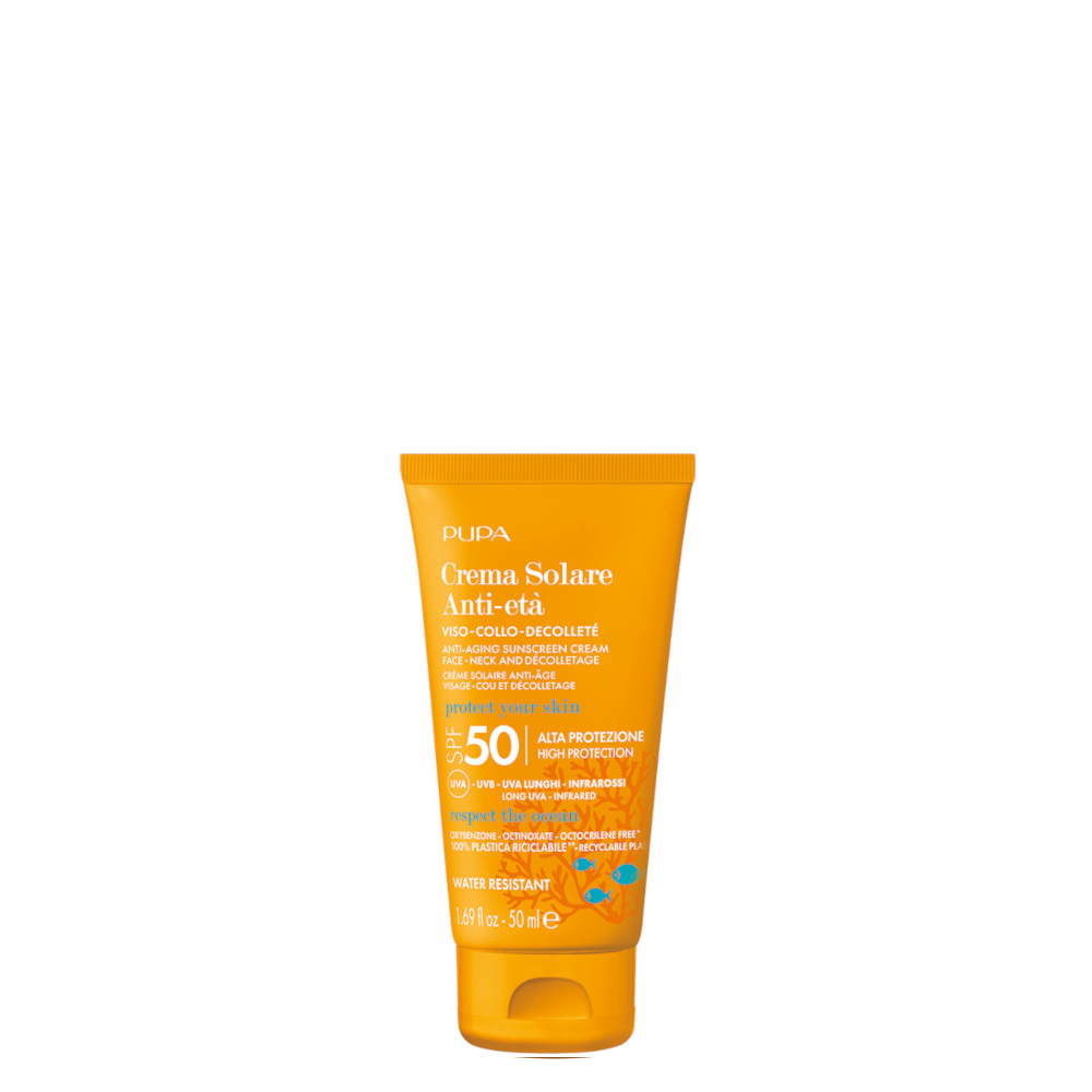PUPA SUN CREMA SOLARE VISO ANTIETA SPF50 50ML