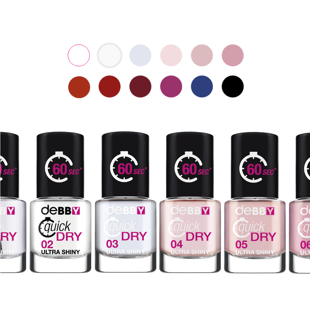 DEBBY SMALTO QUICK DRY 60 SEC 7,5ML