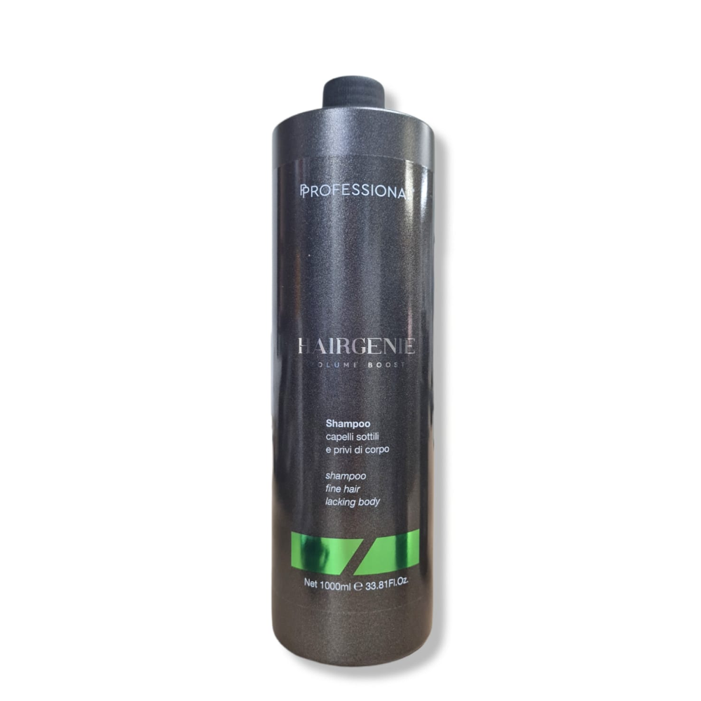 PROFESSIONAL HAIRGENIE VOLUME BOOST SHAMPOO CAPELLI SOTTILI 1000ML