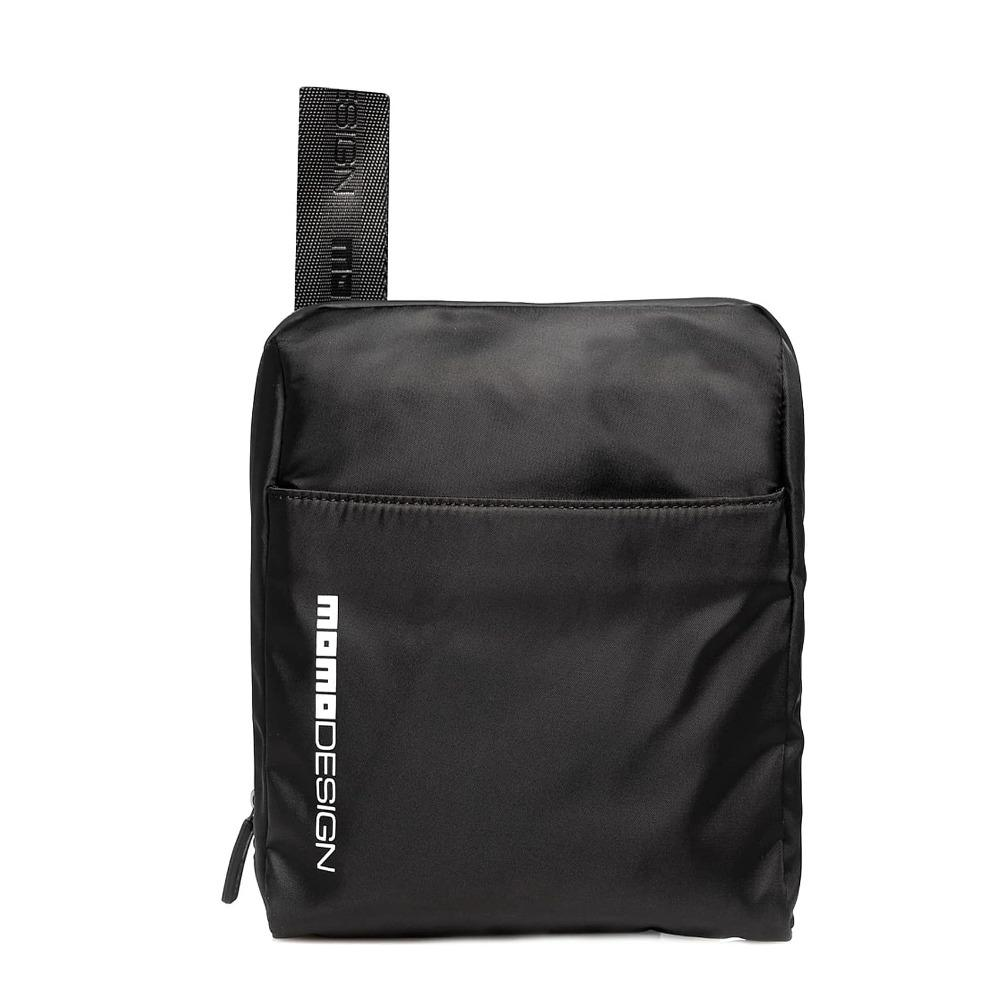 MOMO TRACOLLA OVO COLLECTION MESSENGER MO-04LL NERO/BIANCO