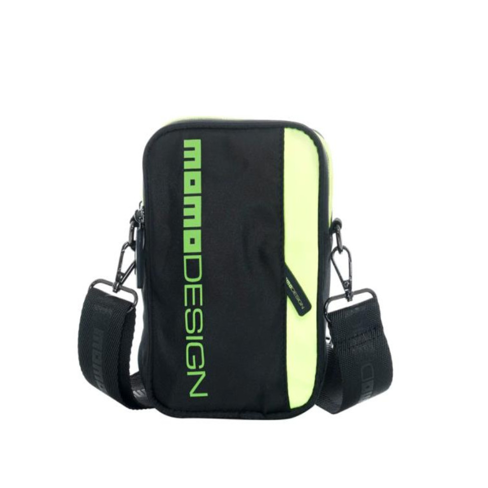 MOMO TRACOLLA OVO COLLECTION MESSENGER MO-06LL NERO/FLUO