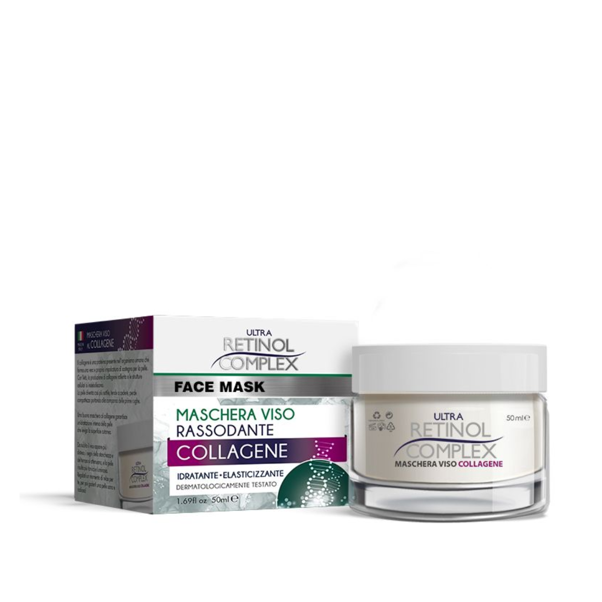 RETINOL COMPLEX MASCHERA VISO RASSODANTE COLLAGENE 50ML 258