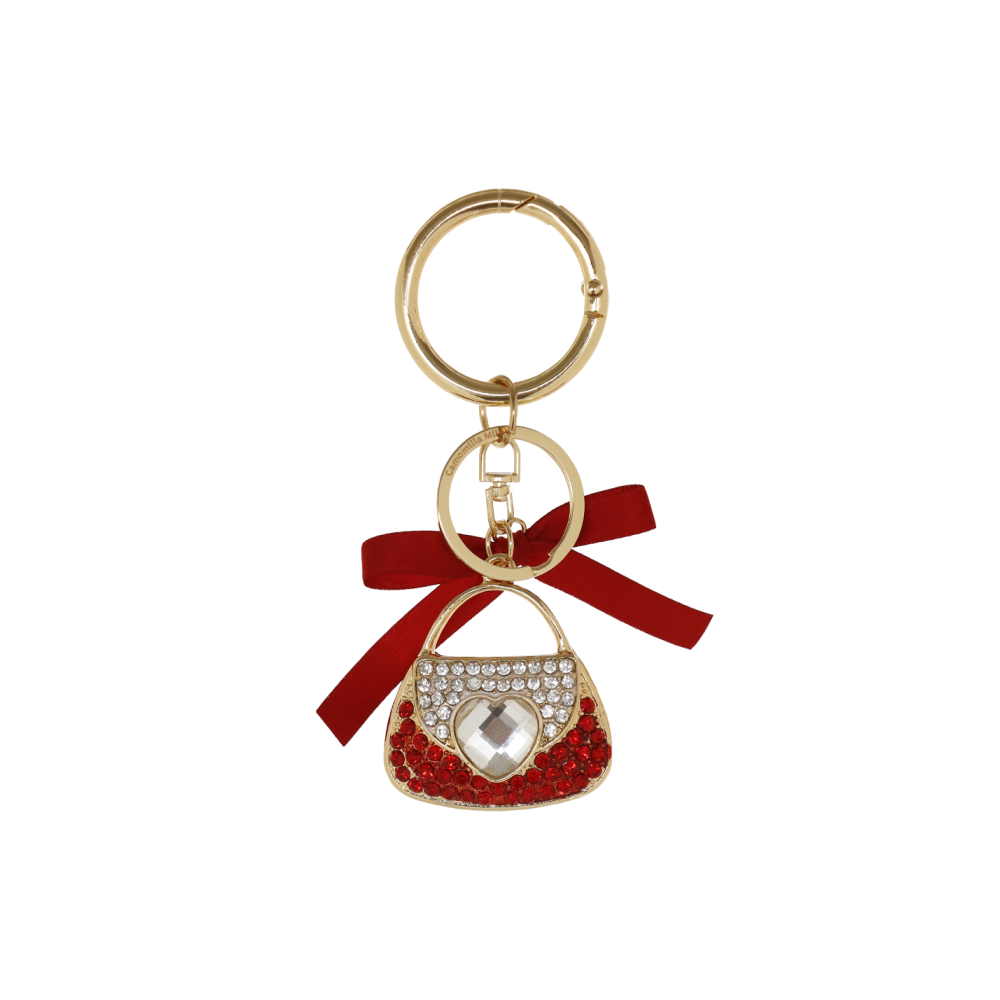 CAMOMILLA 58953 PORTACHIAVI BORSA A MANO ROSSA +CONFEZ.