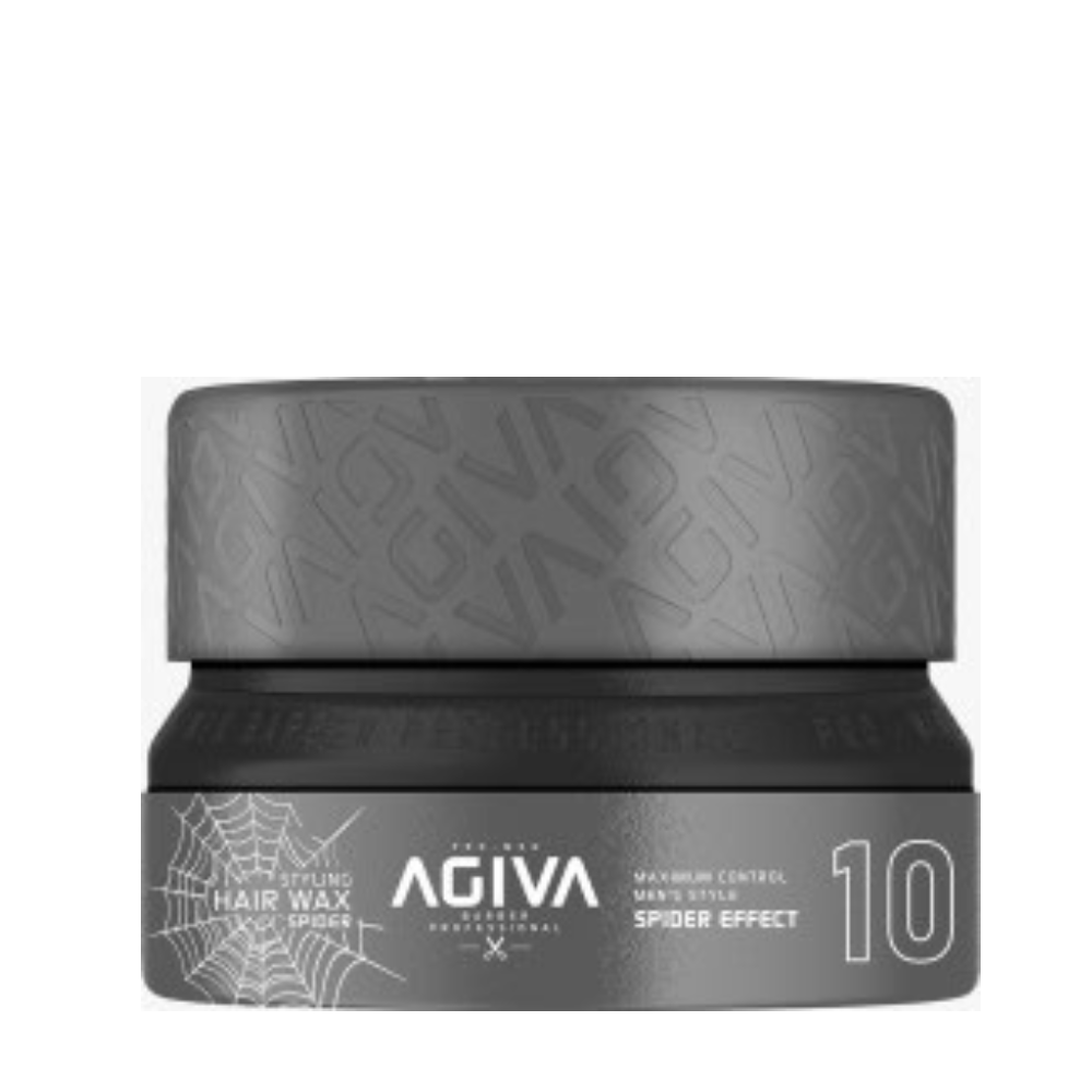 AGIVA 0004 HAIR STYLING WAX 10 GEL SPIDER GREY 155ML