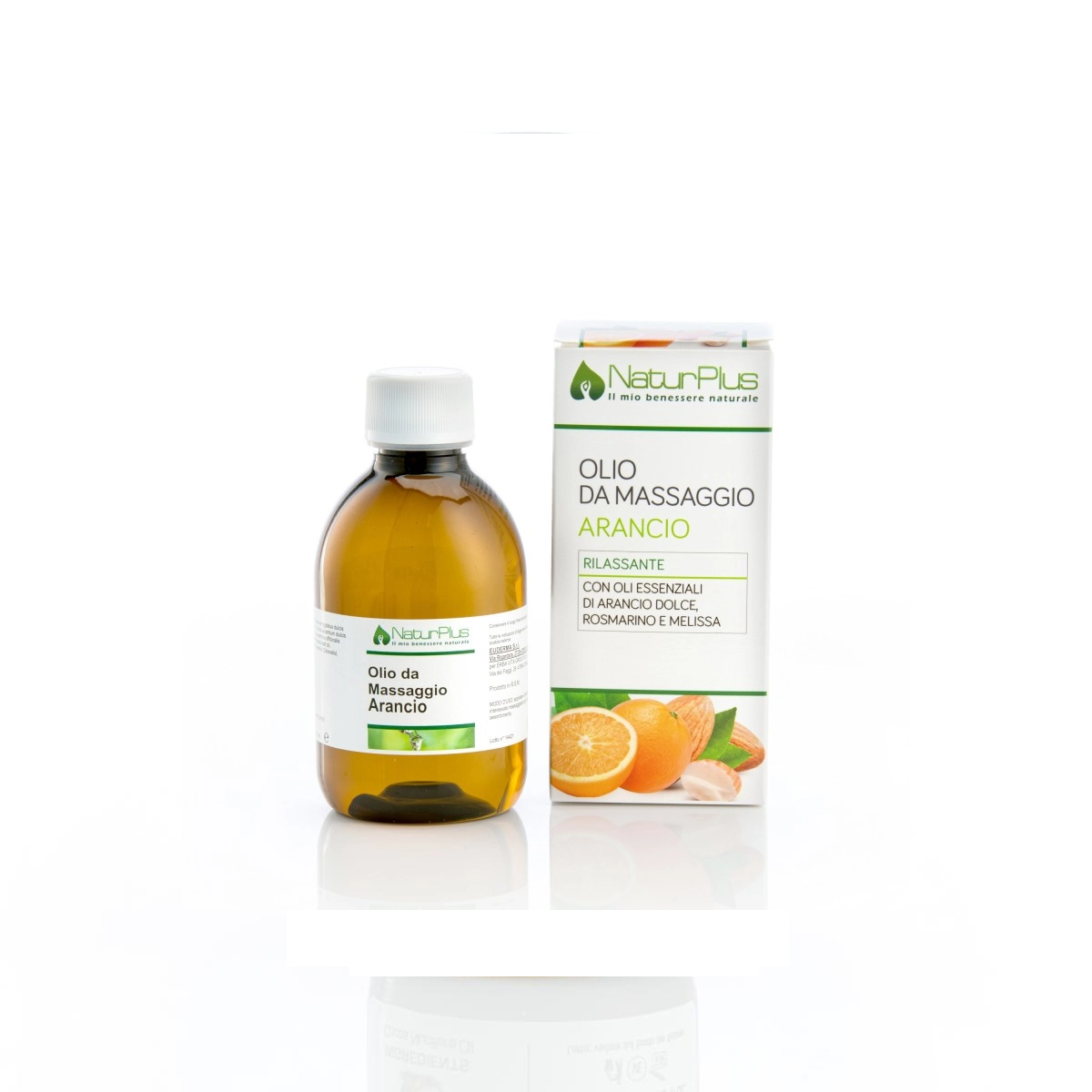 NATURPLUS OLIO DA MASSAGGIO ALL'ARANCIO 250ML