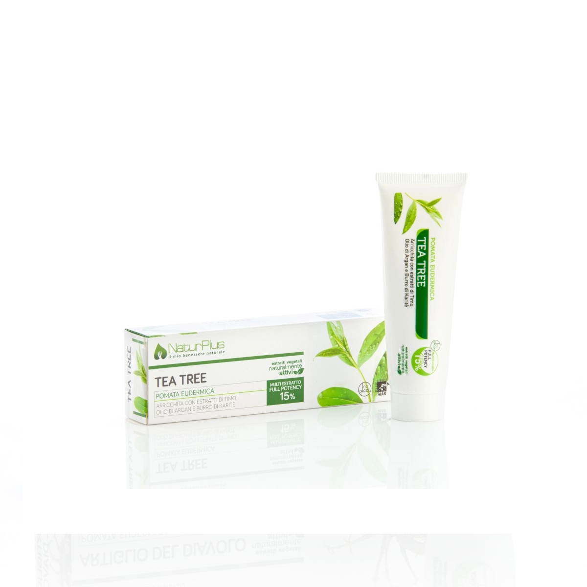 NATURPLUS POMATA EUDERMICA TEA TREE BIO 50ML