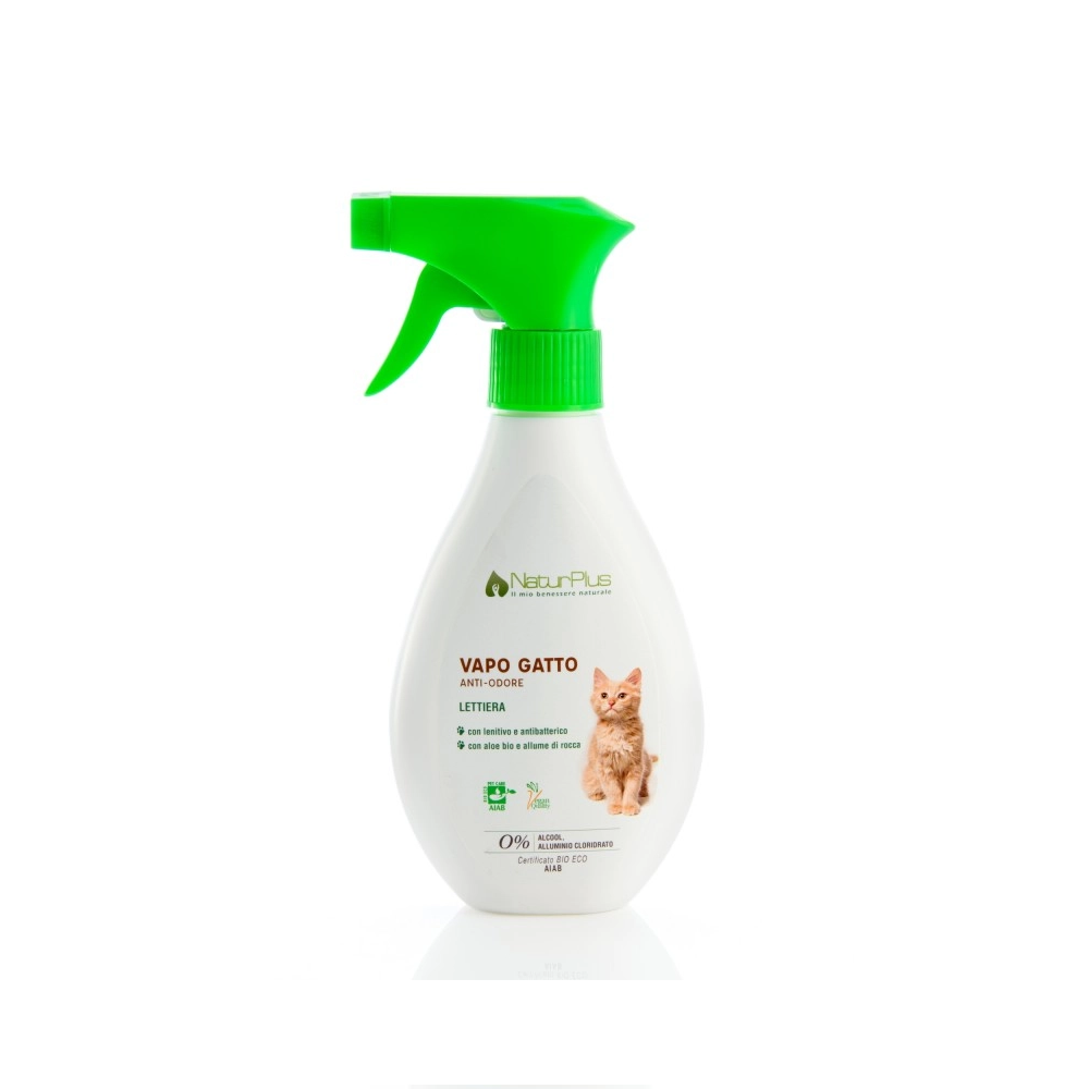 NATURPLUS VAPO CUCCIA GATTO SPRAY BIO VEGAN 250ML